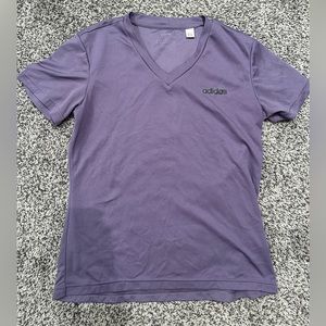 purple adidas top